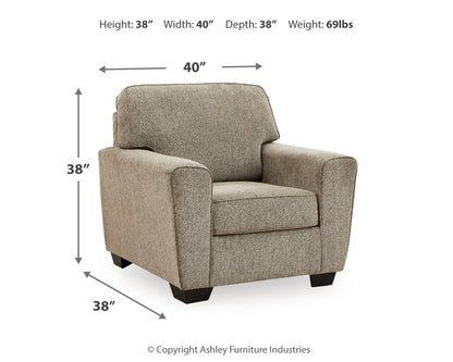 McCluer Sofa, Loveseat, Chair and Ottoman
