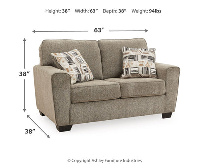 McCluer Sofa, Loveseat, Chair and Ottoman