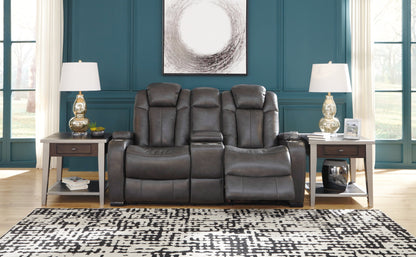 Turbulance Power Reclining Loveseat