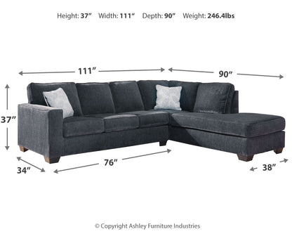 Altari 2-Piece Sectional and Ottoman