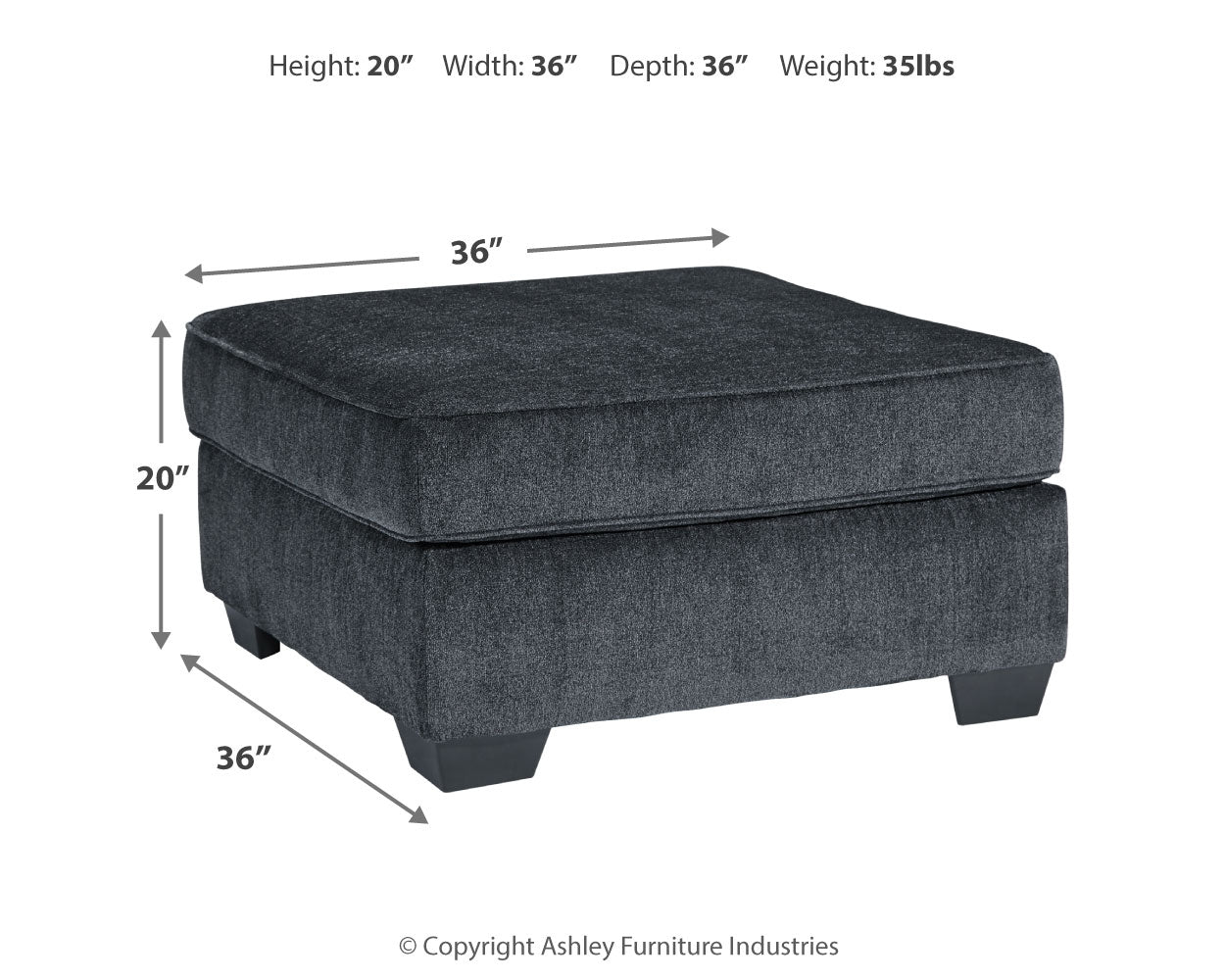 Altari 2-Piece Sectional and Ottoman