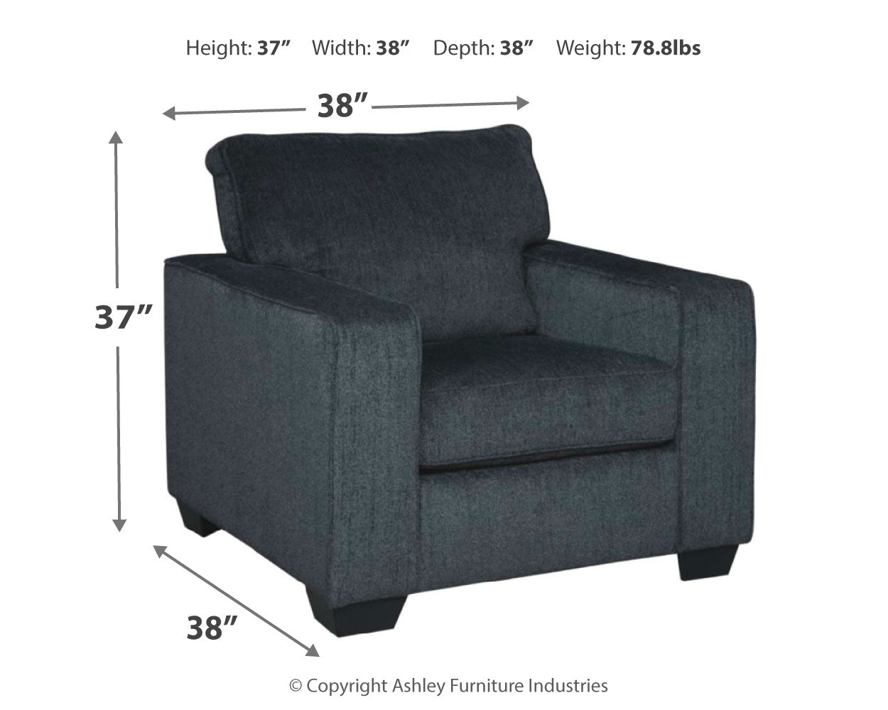 Altari Sofa, Loveseat and Chair