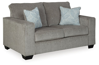 Altari 2-Piece Sectional with Chaise, Loveseat and Ottoman