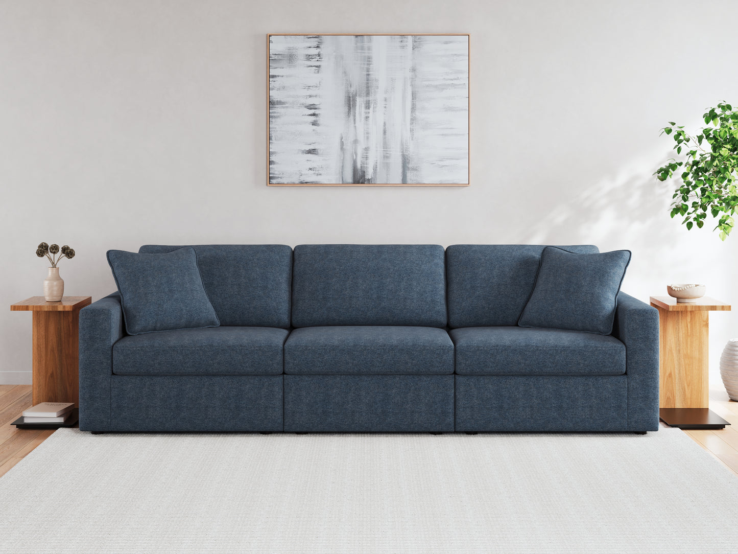 Modmax 3-Piece Sectional and Ottoman