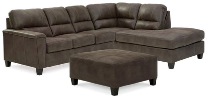 Navi 2-Piece Sectional and Ottoman