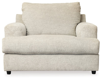 Soletren Loveseat, Oversized Chair and Ottoman