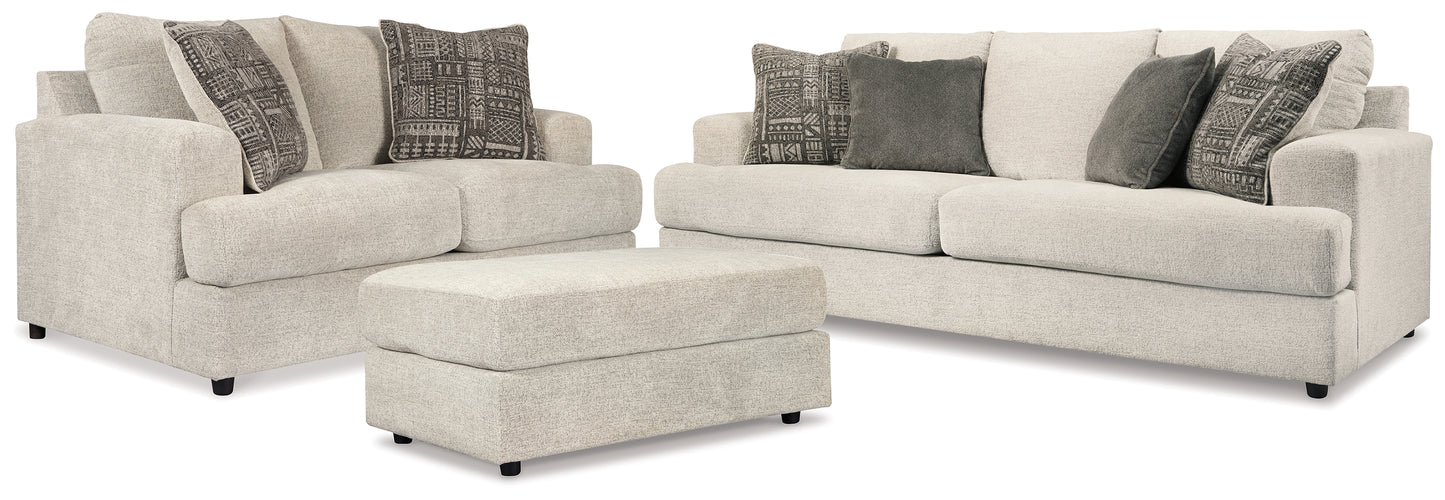 Soletren Sofa, Loveseat, and Ottoman