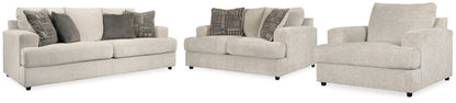 Soletren Sofa, Loveseat and Oversized Chair