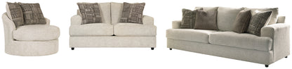 Soletren Sofa, Loveseat and Accent Chair