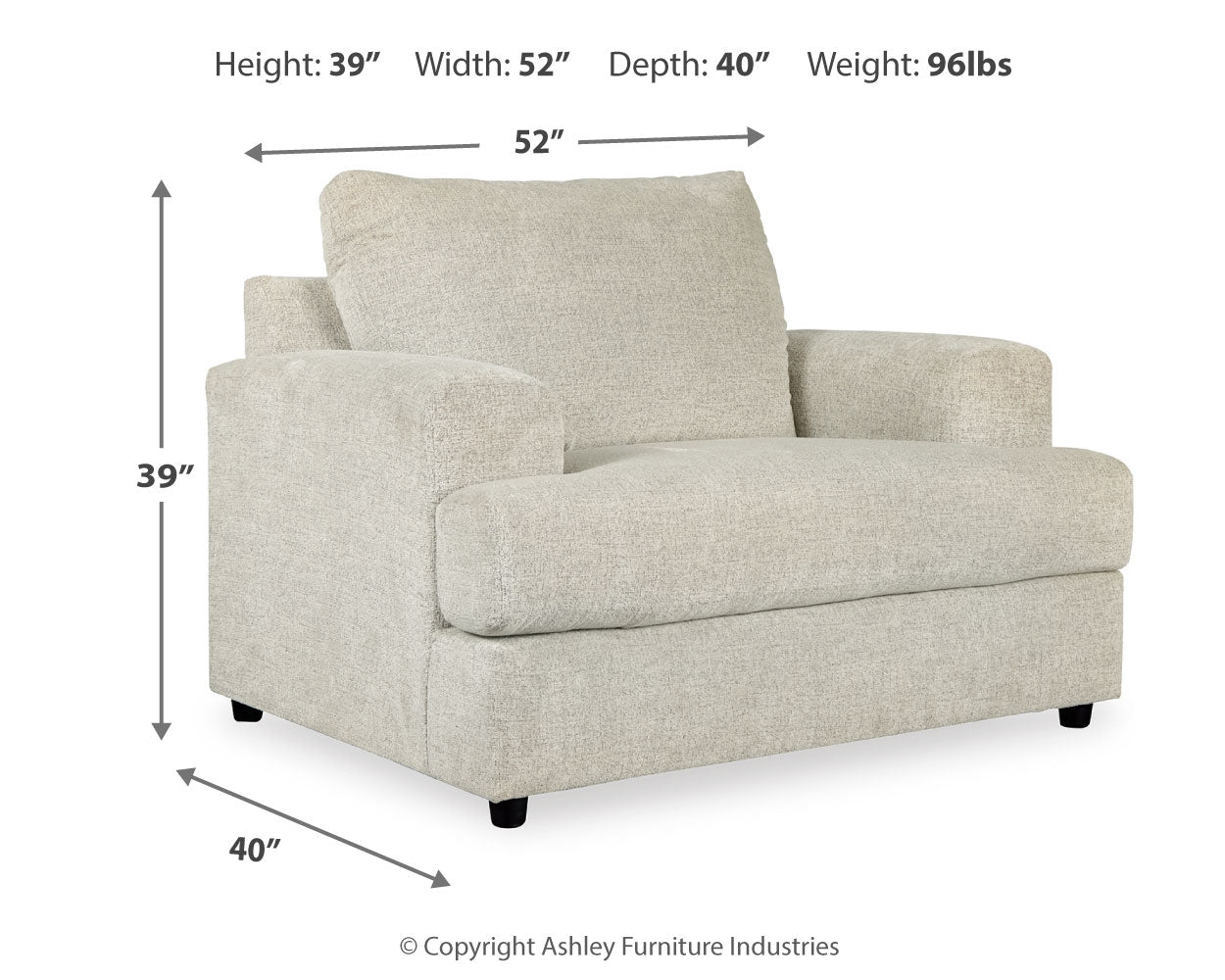 Soletren Sofa, Loveseat and Oversized Chair