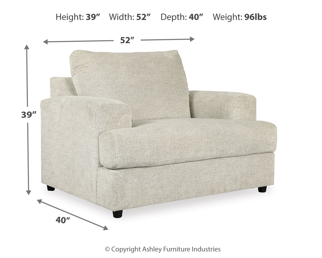 Soletren Sofa, Loveseat and Oversized Chair