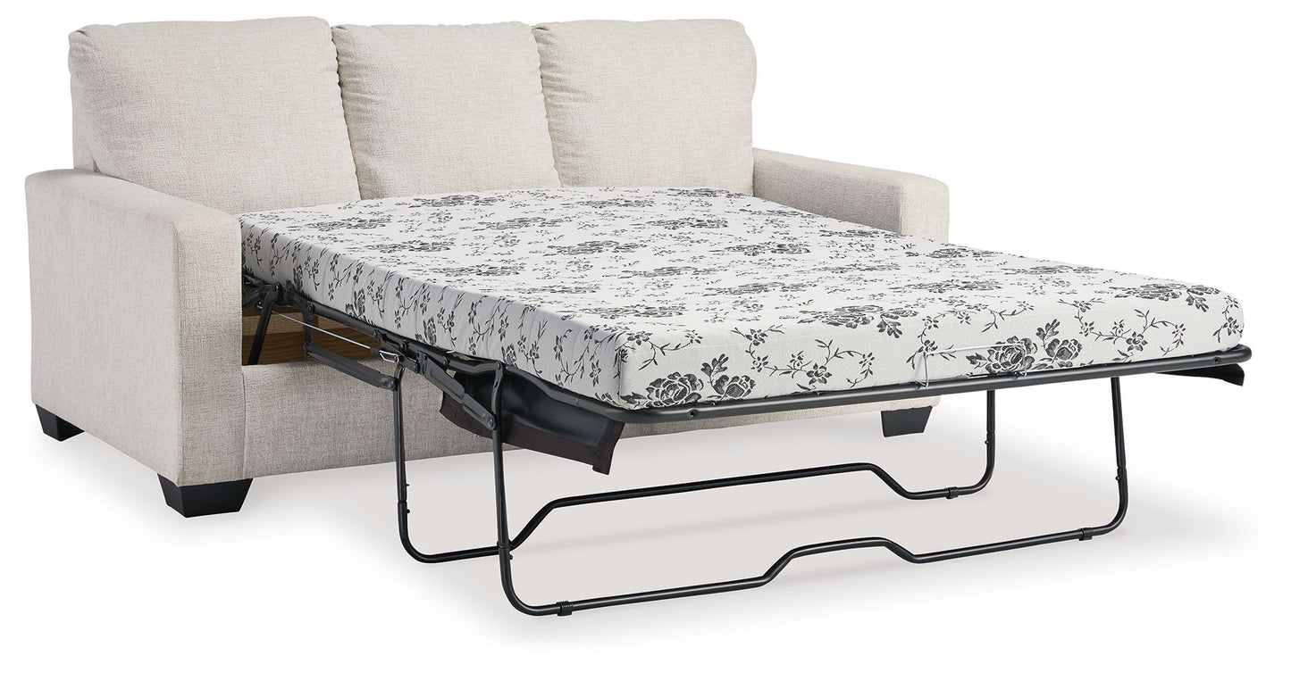 Rannis - Full Sofa Sleeper - Fabric - Snow