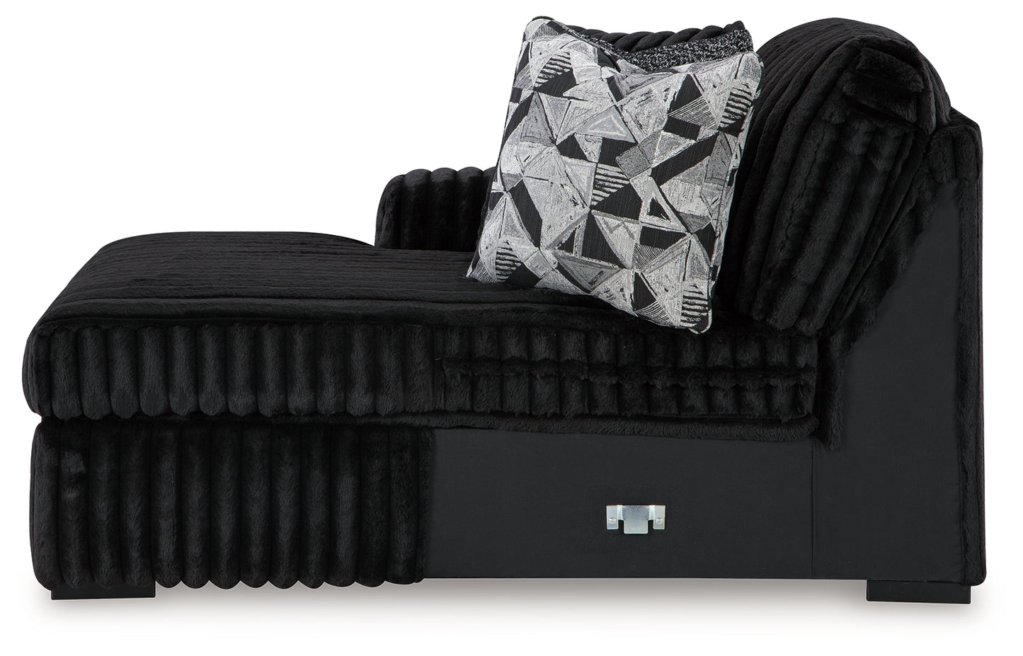 Midnight-Madness 3-Piece Sectional with Chaise