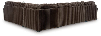 Midnight-Madness 4-Piece Sectional with Chaise