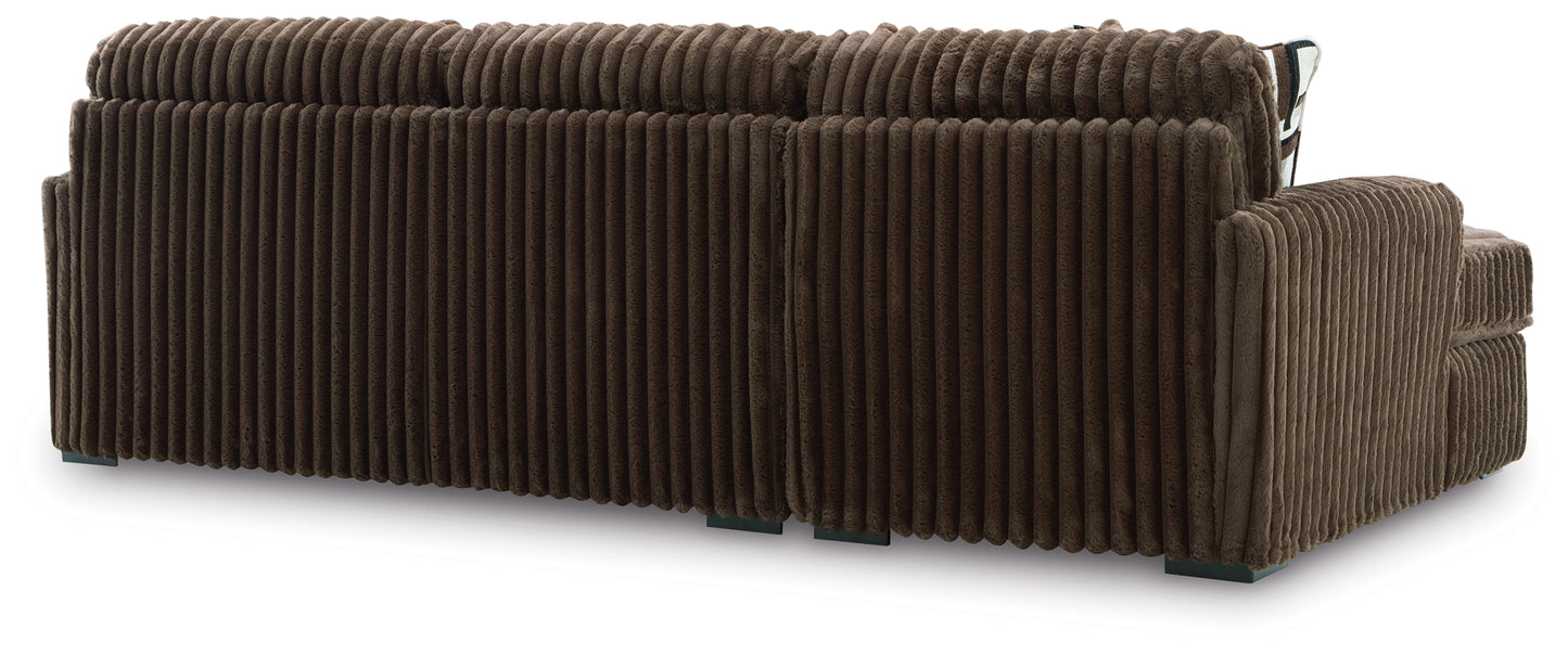 Midnight-Madness 2-Piece Sectional Sofa with Chaise