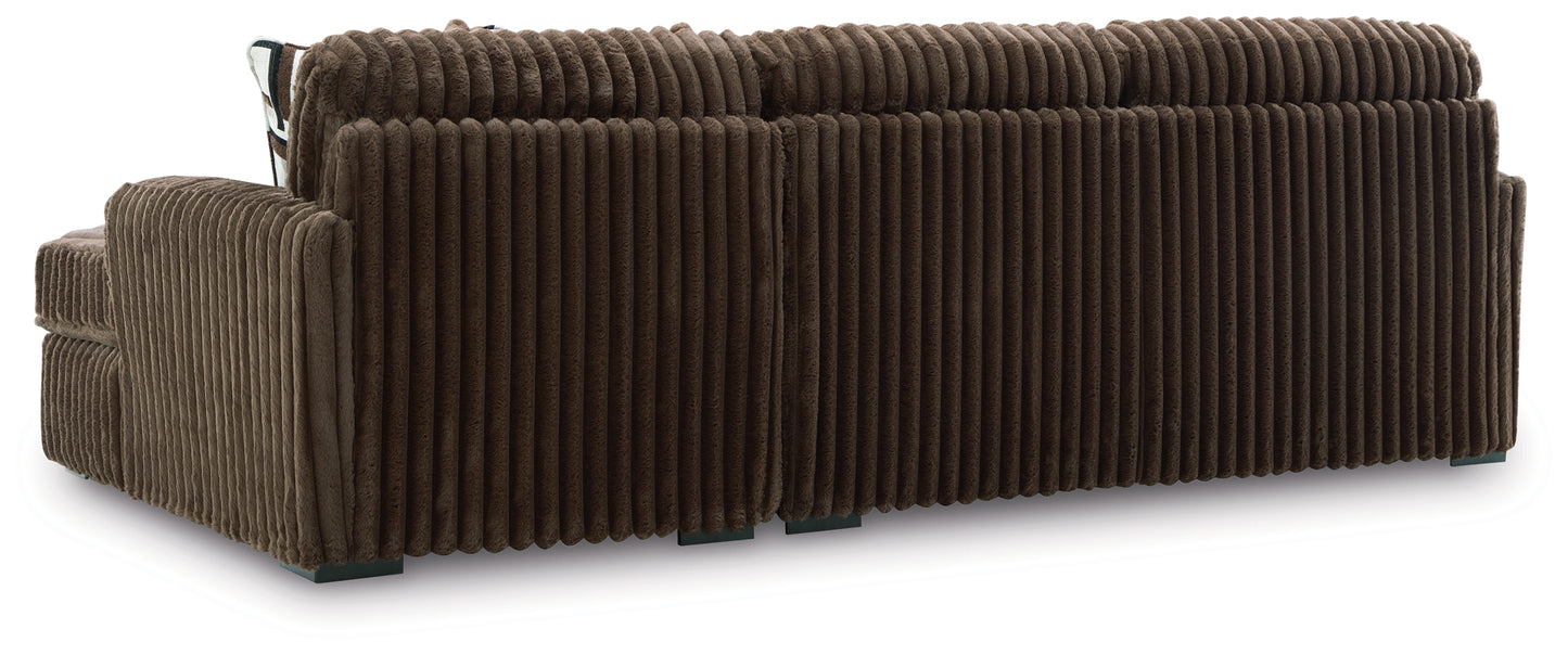 Midnight-Madness 2-Piece Sectional Sofa with Chaise