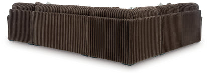 Midnight-Madness 4-Piece Sectional with Chaise