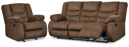 Tulen Reclining Sofa with Recliner