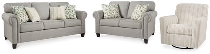 Alandari Sofa, Loveseat, and Chair