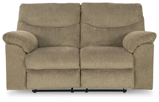 Alphons - Reclining Loveseat - Briar - Fabric