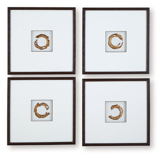 Dallbourne Wall Art (Set of 4)