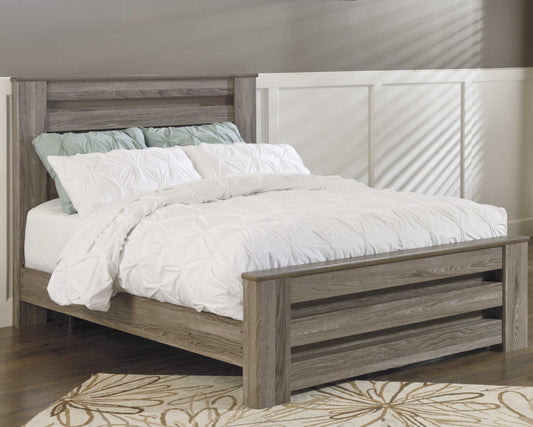 Zelen Queen Panel Bed and Dresser