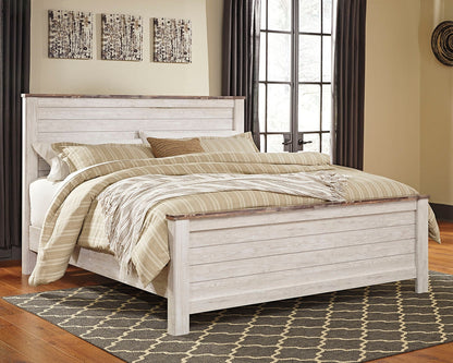 Willowton California King Panel Bed