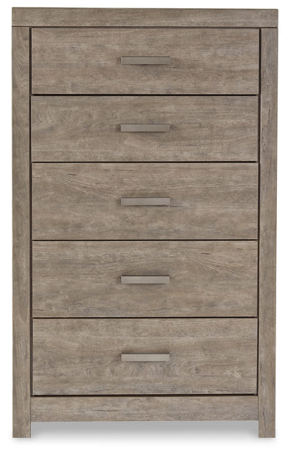 Culverbach Full Panel Bed, Dresser and Chest
