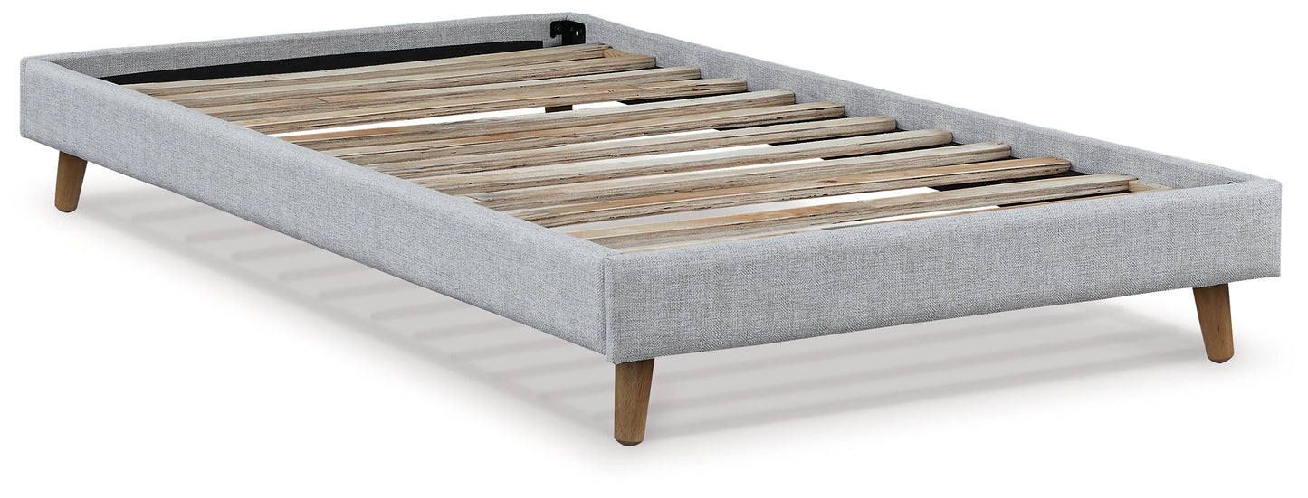 Tannally Twin Upholstered Platform Bed