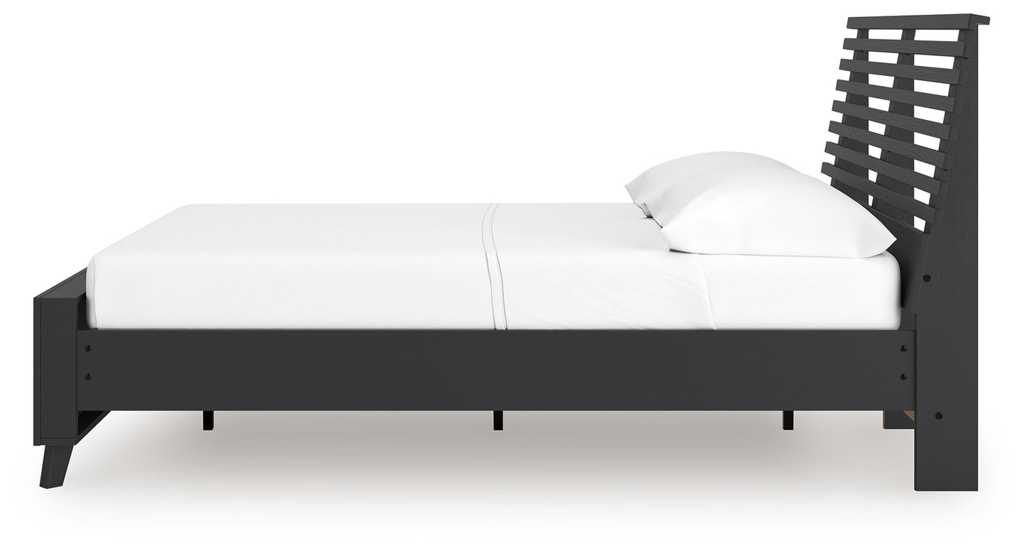 Danziar Full Slat Panel Bed