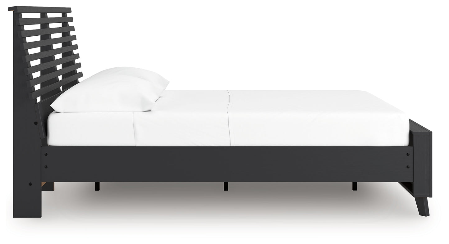 Danziar Full Slat Panel Bed