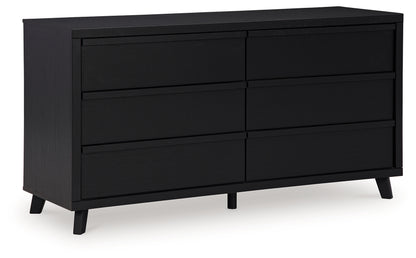 Danziar King Panel Bed, Dresser and Nightstand