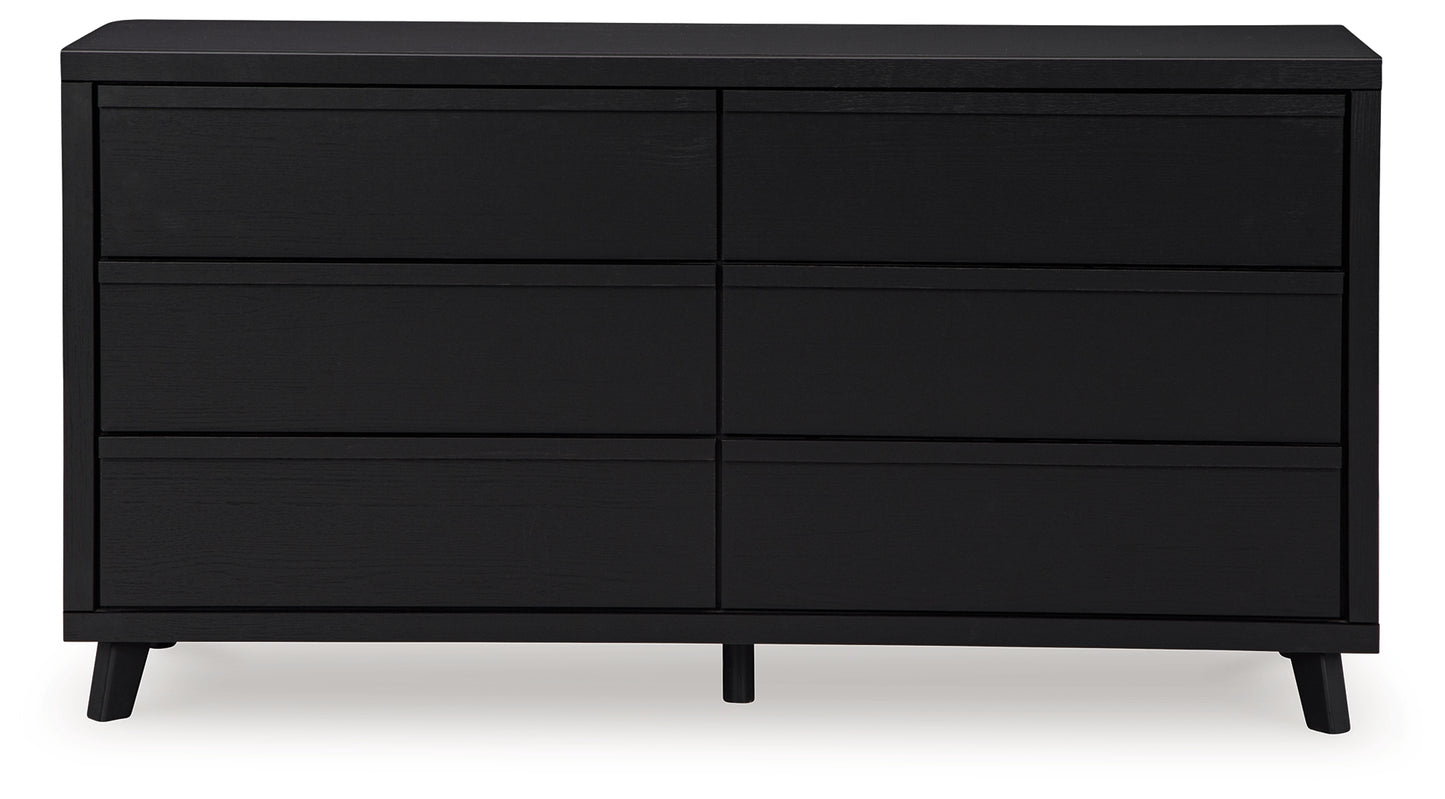 Danziar King Panel Bed, Dresser and 2 Nightstands