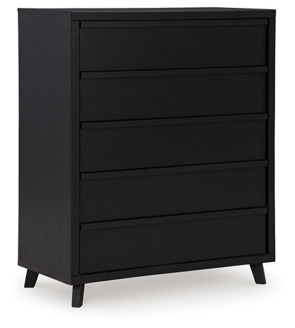 Danziar Queen Bed, Dresser, Mirror, Chest and Nightstand