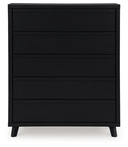 Danziar Queen Panel Bed, Chest and Nightstand