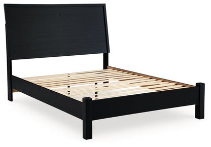 Danziar Queen Panel Bed, Dresser and Mirror