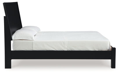Danziar Queen Panel Bed, Dresser and Mirror