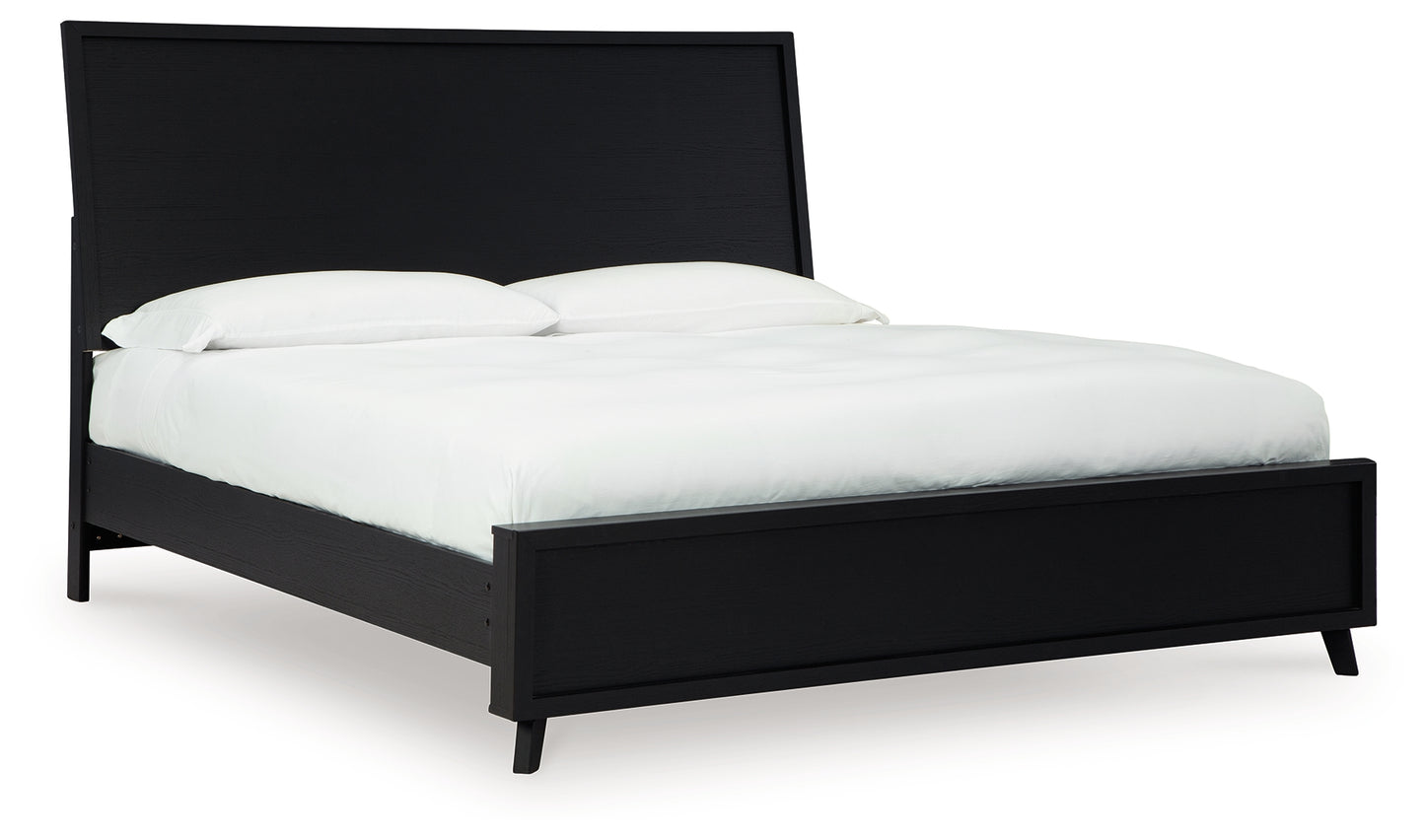 Danziar King Panel Bed, Dresser and Nightstand