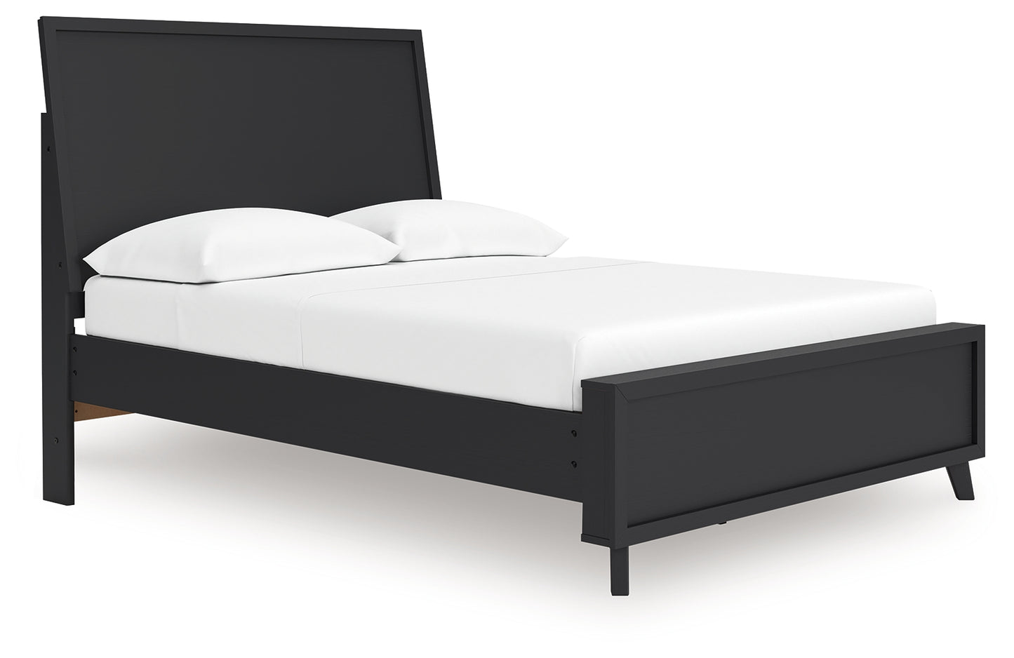 Danziar Full Panel Platform Bed, Dresser and Mirror