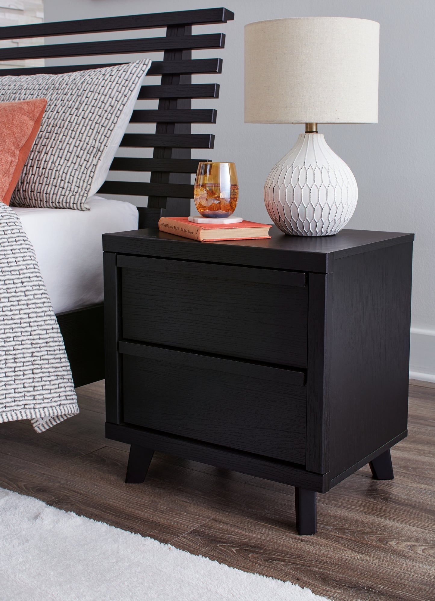 Danziar Queen Panel Bed, Dresser and Nightstand