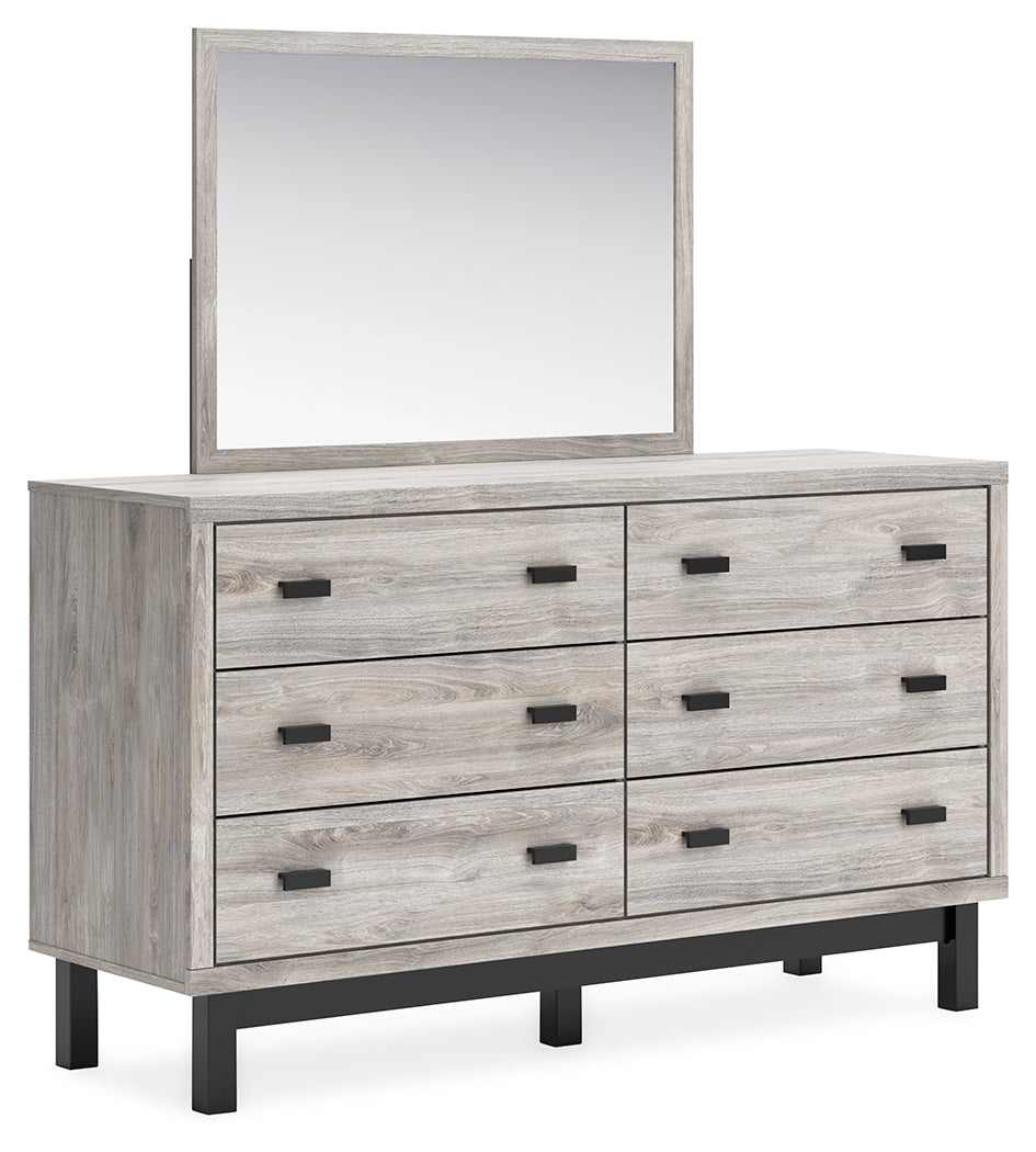 Vessalli Queen Panel Bed, Dresser, Mirror and Nightstand