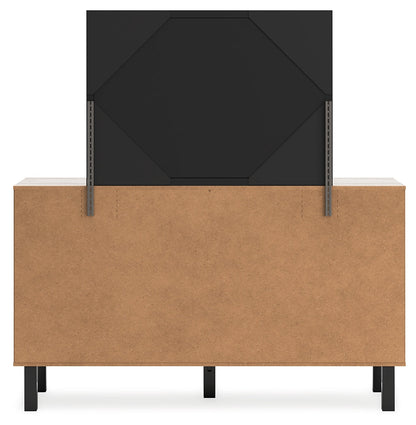 Vessalli King Panel Bed, Dresser and Mirror
