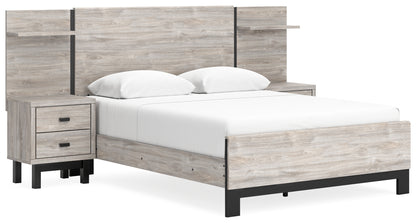 Vessalli Queen Panel Bed with Extensions