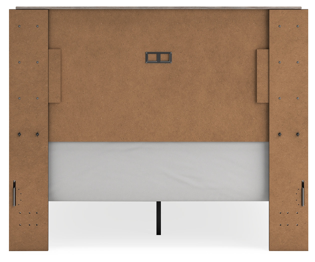 Vessalli Queen Panel Bed and Nightstand