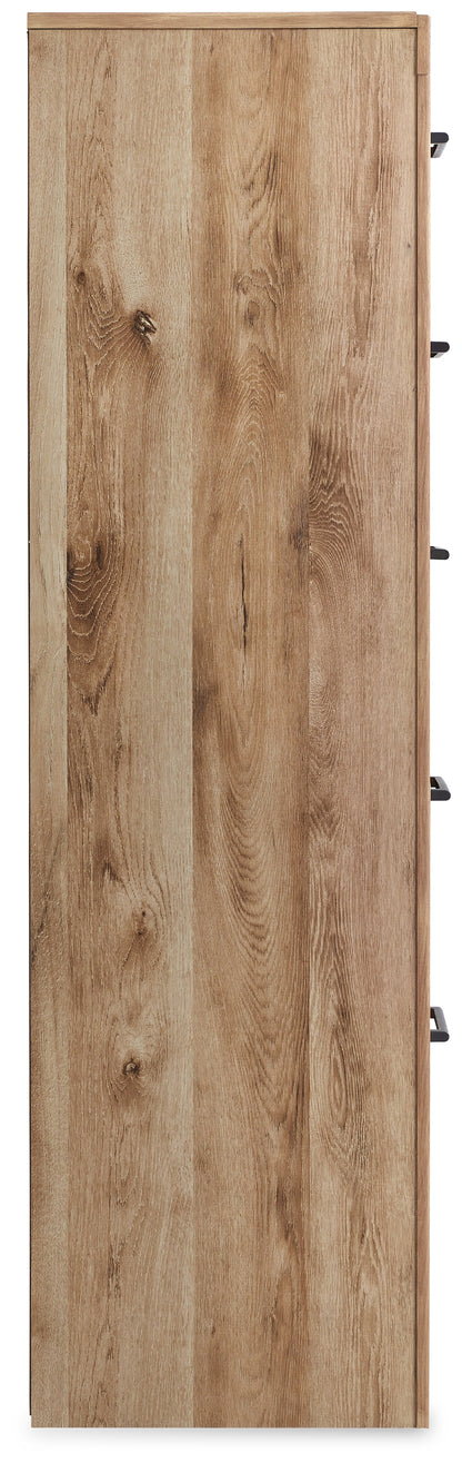 Hyanna King Panel Headboard, Dresser, Mirror and Chest