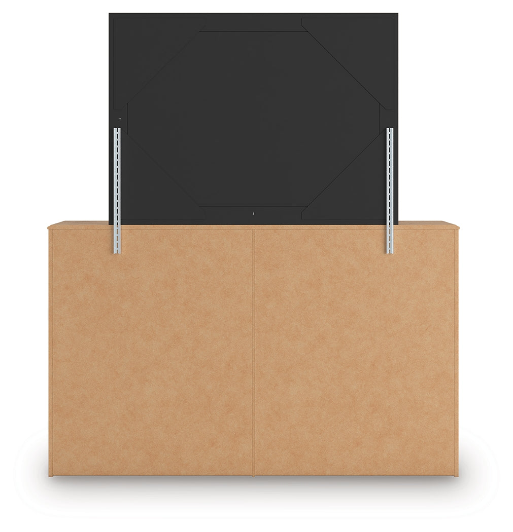 Aleaport Full Panel Bed, Dresser and Mirror