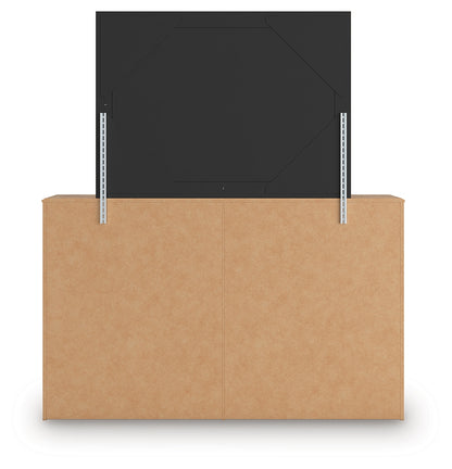 Aleaport Full Panel Bed, Dresser and Mirror