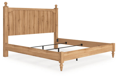 Aleaport King Panel Bed, Dresser, Mirror and Nightstand