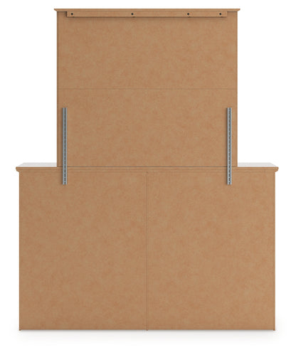 Makidern Queen Panel Bed, Dresser and Mirror