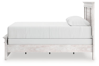 Makidern Queen Panel Bed, Dresser and Mirror